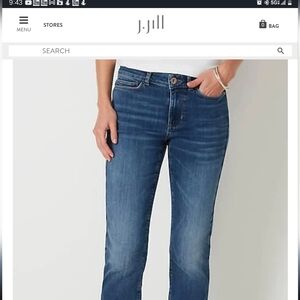 J Jill boyfriend jeans